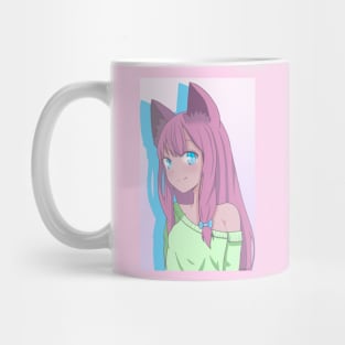 Pastel Neko Mug